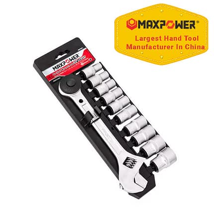 Maxpower M07051 Socket Wrench 11 Pcs Set